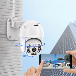 360 Derece 1080P Ptz Kamera Dış Mekan IP Gece Görüşlü Güvenlik Kamerası