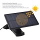 Güneş Enerjili 122 Ledli Üç Başlıklı Solar Garaj Lambası Harici Panelli