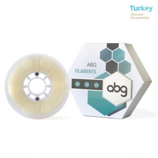 ABG Filament Naturel Şeffaf PLA Filament 1.75 mm