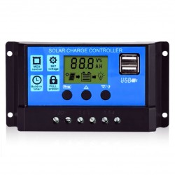 12 v / 24 v 30A Pwm Akü Şarj Kontrol Cihazı Şarj Regülatörü