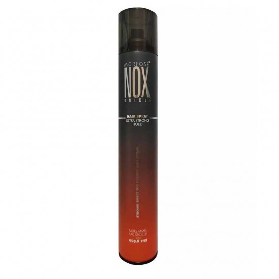 Morfolse Nox Ultra Sert Saç Spreyi 400 ml Ultra Strong Hold Morfolse Saç Spreyi