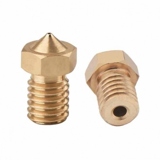 0.3 mm E3D V6 Pirinç Nozzle 3D Yazıcı Nozle 1.75mm