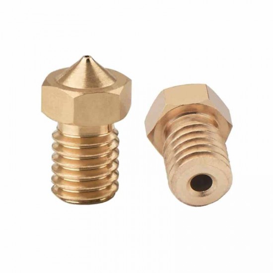 0.2 mm E3D V6 Pirinç Nozzle 3D Yazıcı Nozle 1.75mm