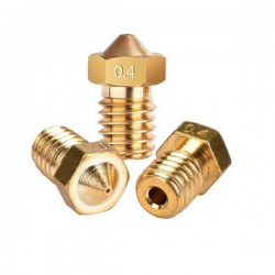 0.4 mm E3D V6 Pirinç Nozzle 3D Yazıcı Nozul 1.75mm