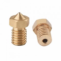 1.0 mm E3D V6 Pirinç Nozzle 3D Yazıcı Nozle 1.75mm