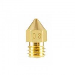 0.8 mm MK8 Pirinç Nozzle 3D Yazıcı Nozul 1.75mm