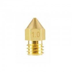 1.0 mm MK8 Pirinç Nozzle 3D Yazıcı Nozul 1.75mm
