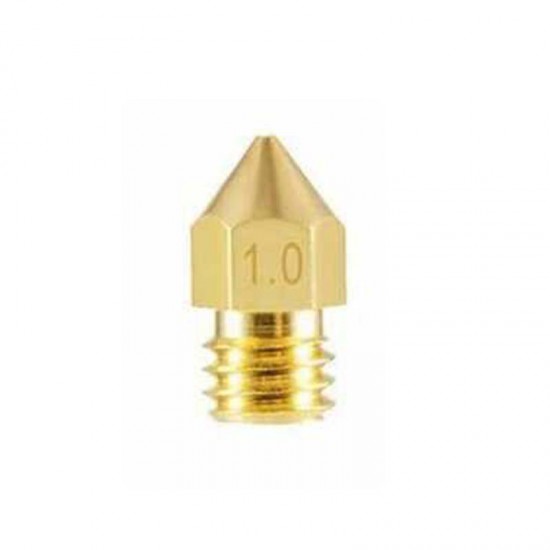 1.0 mm MK8 Pirinç Nozzle 3D Yazıcı Nozul 1.75mm