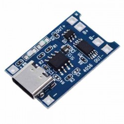 TP4056 Type C Lityum BMS Korumalı Pil Şarj Devresi 