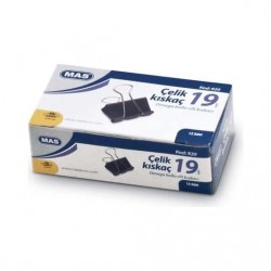 Mas Omega Çelik Kıskaç 19 mm ( 12'li kutu ) 