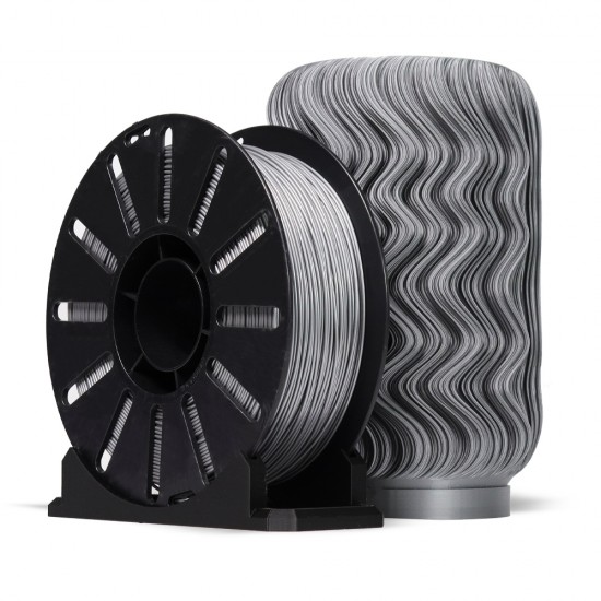 SOLVİX Filament Siyah PLA/PHA Filament 1.75 mm SOLVİX Filament Gümüş PLA/PHA Premium Filament 1.75 mm